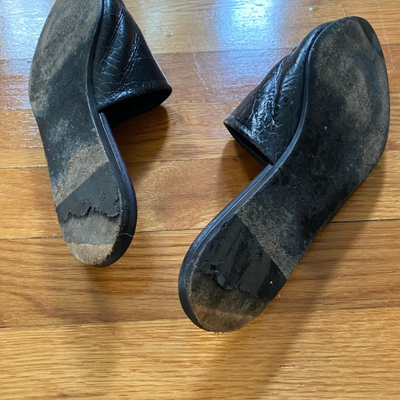 Jenni Kayne Croc Embossed Mules - Picture 3 of 3